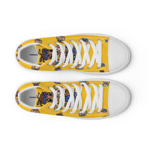 Men’s high top canvas shoes
