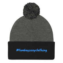 Pom Pom Knit Cap