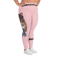 All-Over Print Plus Size Leggings