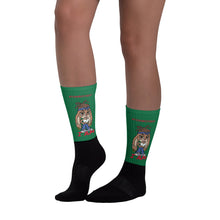 Black Foot Sublimated Socks - XL