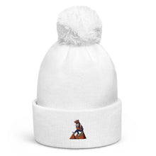 Pom pom beanie