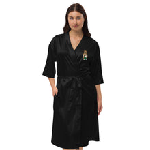 Satin robe