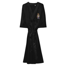Satin robe