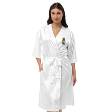Satin robe
